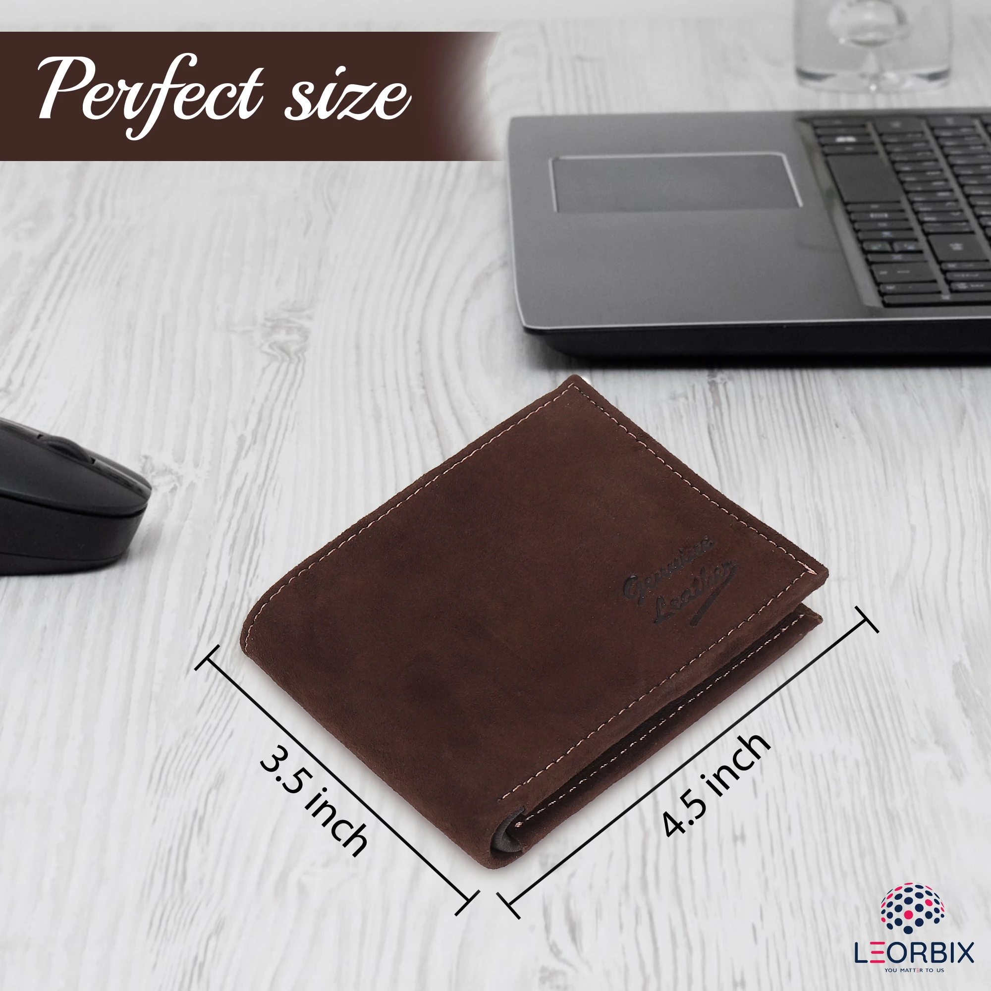 Men's Wallet - Brown2